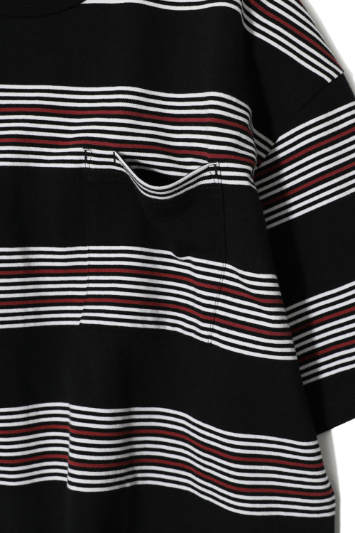 Powell Short Multi полоска T-shirt Brick