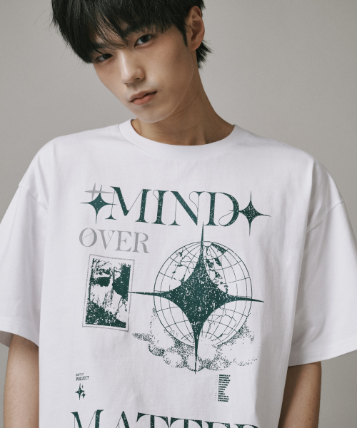 Футболка с коротким рукавом Mind [White]