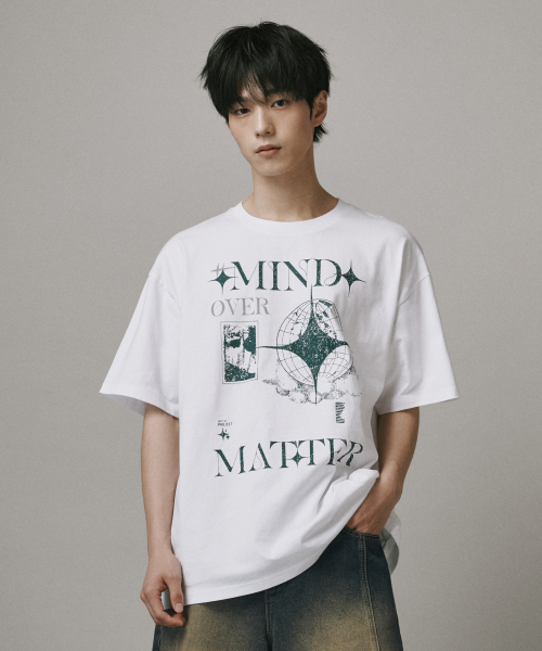 Футболка с коротким рукавом Mind [White]