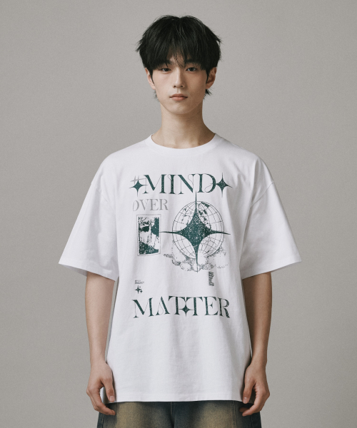 Футболка с коротким рукавом Mind [White]
