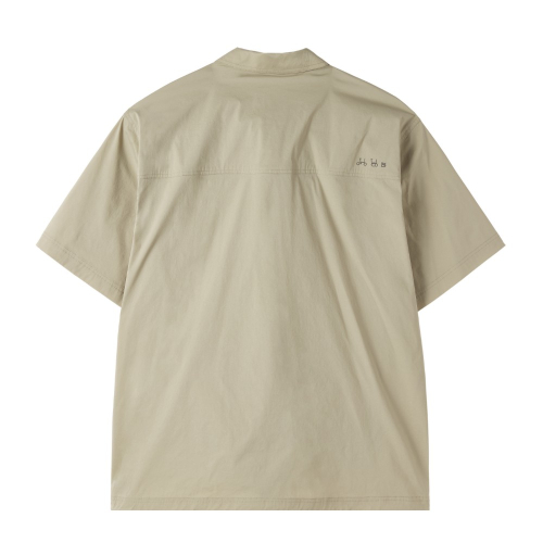 COOLWAVE HALF ZIP T-SHIRT - BEIGE (P252MPL187)