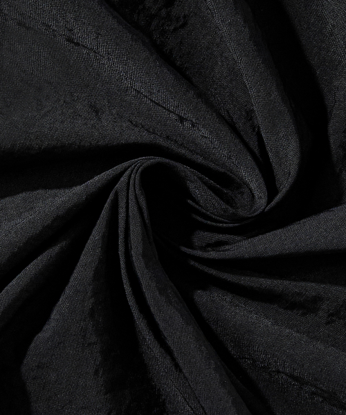 Nylon Split Short Shorts [Black] thumbnail 8
