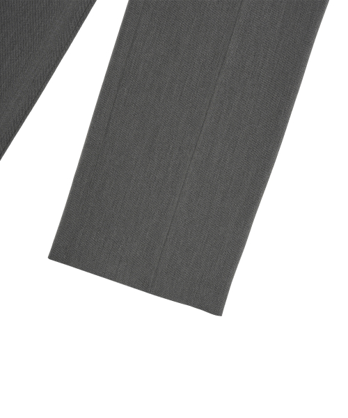 Прямые брюки из канваса_Grey