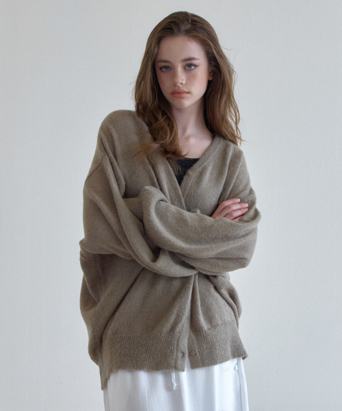 Easy Soft Loose Fit knit Cardigan (6color)