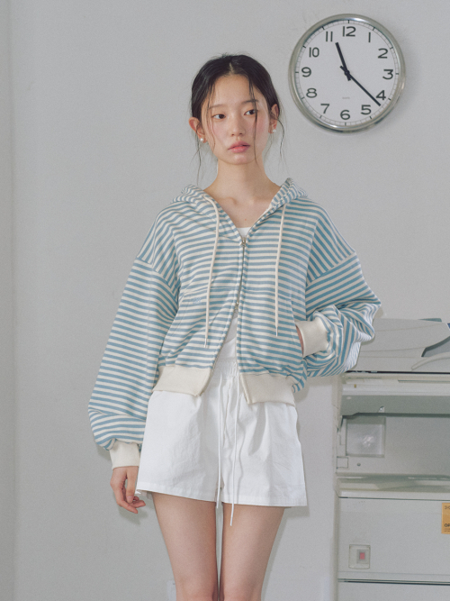 WIDS полоска 2WAY HOOD ZIP-UP SKY синий