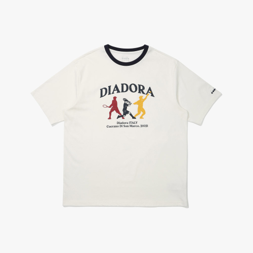 Футболка Tennis Swing Ringer OFF WHITE