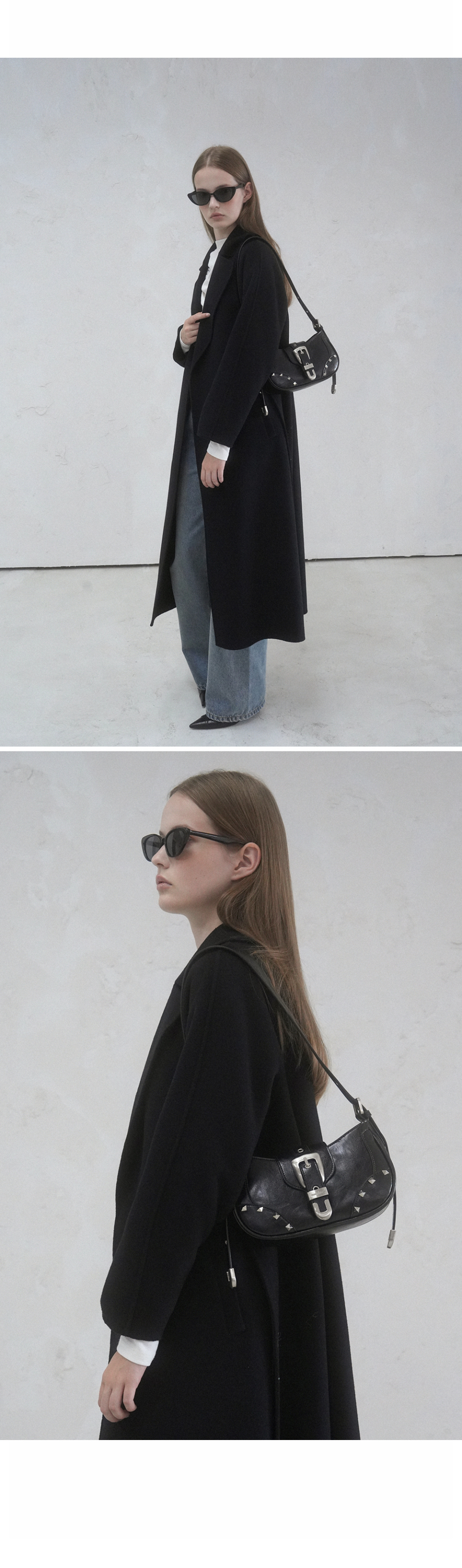 AVANDRESS★韓国★人気★Buckle Stud Bag - 2COL MUSINSA | AVANDRESS Buckle Stud Bag - 2COL