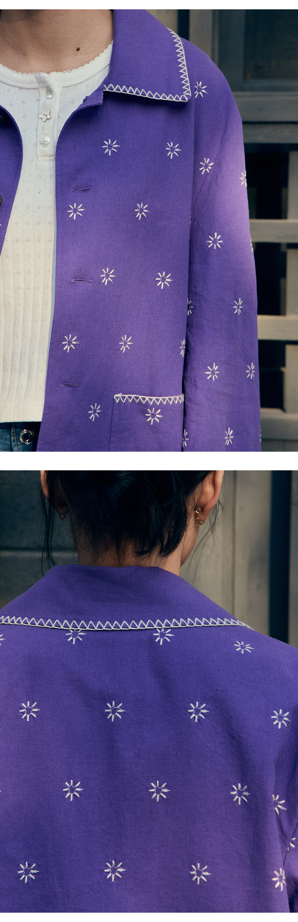 【FRITUR】The KYOTO Jacket Purple MUSINSA | FRITUR The KYOTO Jacket Purple_F251JK01
