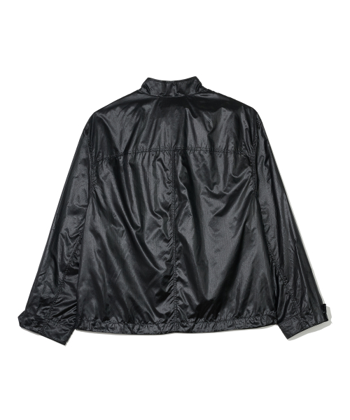 PIPING LIGHT WIND JUMPER (BLACK)