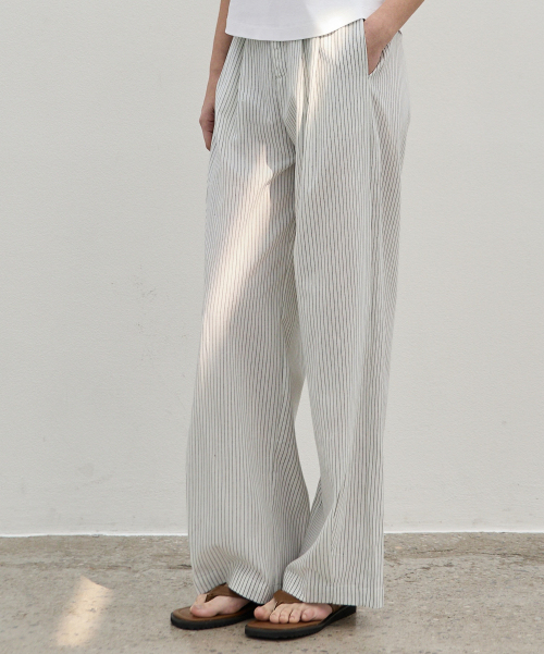 полоска Clean Waist Pants_2Color