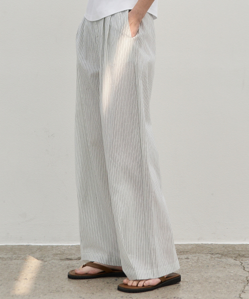 полоска Clean Waist Pants_2Color