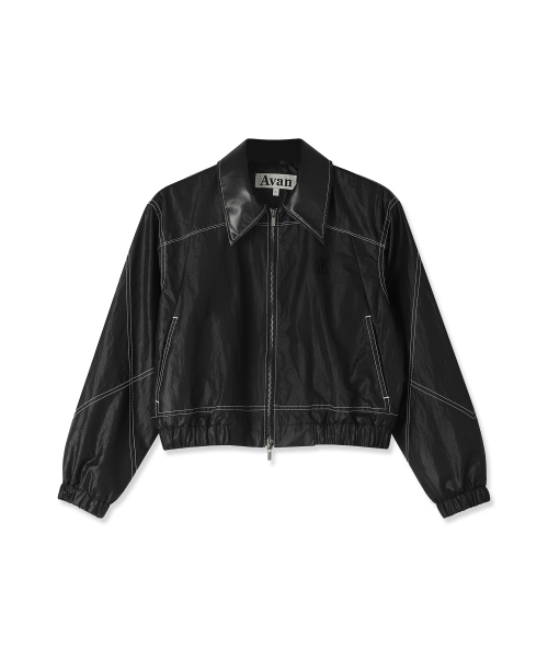 Cool Stitch Glossy Jumper BLACK