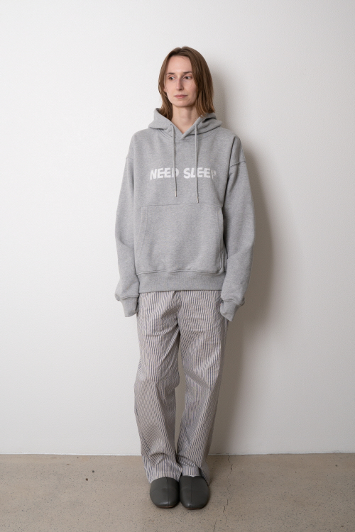 need sleep hoodie [melange grey]