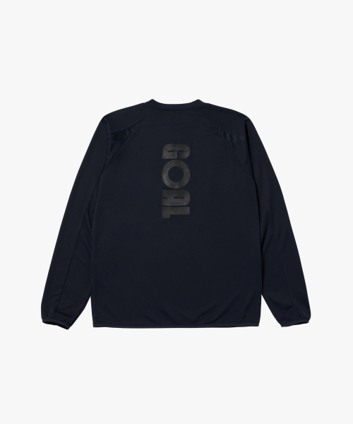 MS LONG SLEEVE QUARTER ZIP-UP-NAVY