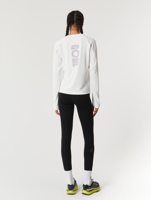 WS LONG SLEEVE QUARTER ZIP-UP-WHITE