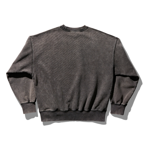 Свитшот Crazy Washing Max Brown Charcoal Black