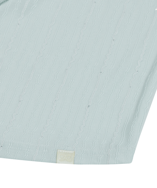 Twisted Sleeveless Top [Sky Blue]