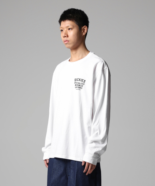 DICKIES ディキッズ ワークウェア ユニフォーム Tシャツ ホワイト 画像 3