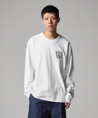 DICKIES ディキッズ ワークウェア ユニフォーム Tシャツ ホワイト 画像 4
