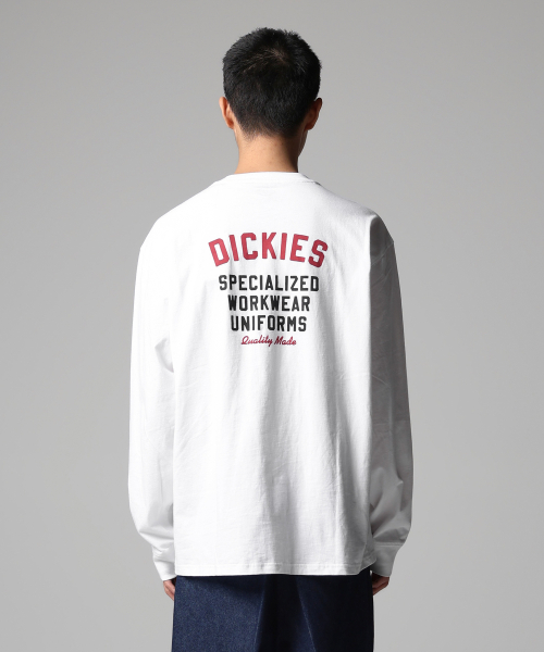 DICKIES ディキッズ ワークウェア ユニフォーム Tシャツ ホワイト 画像 10
