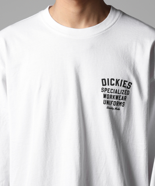 DICKIES ディキッズ ワークウェア ユニフォーム Tシャツ ホワイト 画像 7