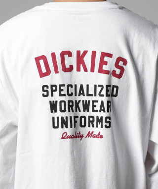 DICKIES ディキッズ ワークウェア ユニフォーム Tシャツ ホワイト 画像 12