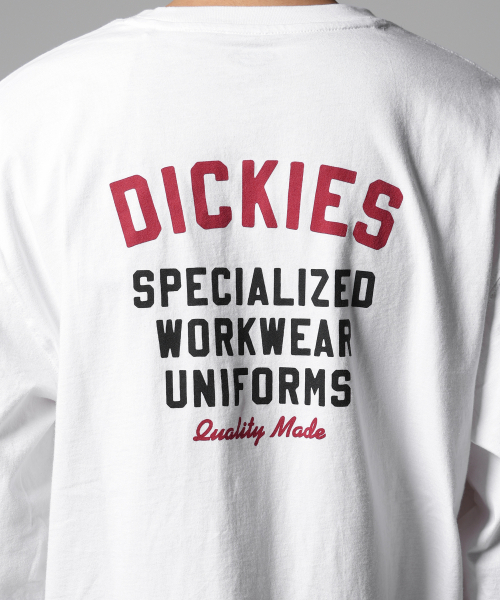 DICKIES ディキッズ ワークウェア ユニフォーム Tシャツ ホワイト 画像 12