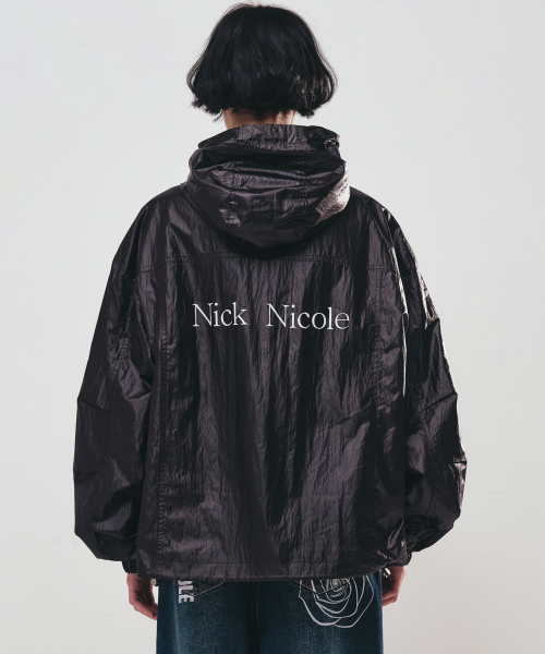 NICOLE HOODY BLOUSON JUMPER_BLACK
