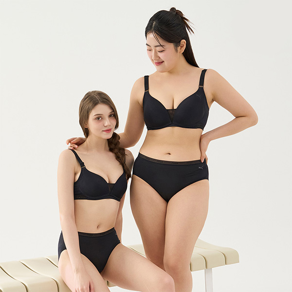 Женский Air Bridge бра+трусы Black