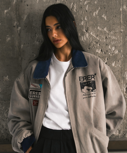 [UN] Mechanic Vintage Jacket Gray