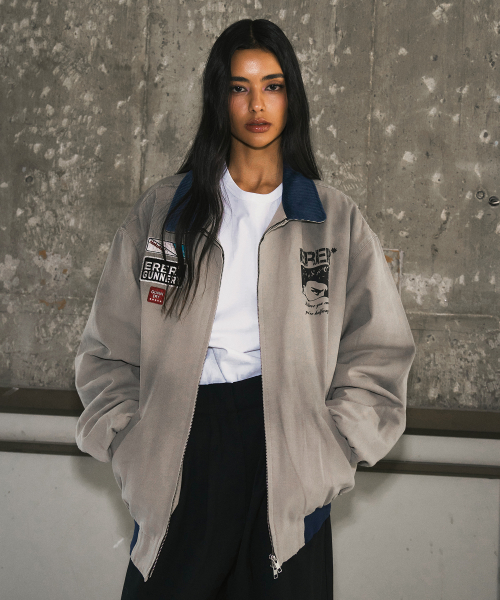 [UN] Mechanic Vintage Jacket Gray