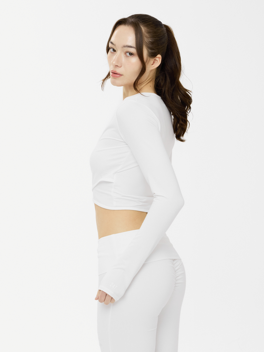 GLOWNY ♥ AIR WRAP LONG SLEEVE /追跡付 MUSINSA | GLOWNY AIR WRAP LONG SLEEVE (4 Colors)