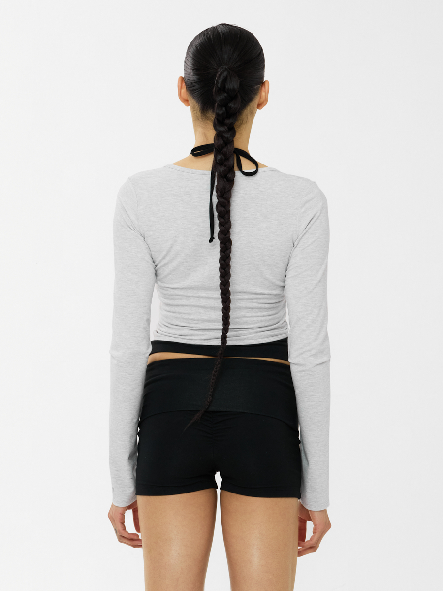 Tシャツ・カットソー GLOWNY AIR WRAP LONG SLEEVE 5BJH1073 MUSINSA | GLOWNY AIR WRAP LONG SLEEVE (4 Colors)