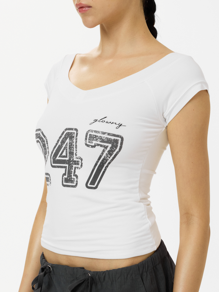 ★GLOWNY★ 247 SNUG TEE 2 Colors GY25PSTS002 MUSINSA | GLOWNY [PERSONAL SPACE] 247 SNUG TEE (2 Colors)