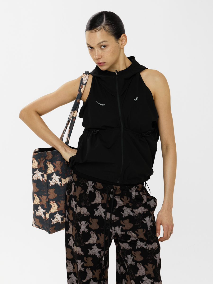 GLOWNY ♥ TEDDY CONTRAST TRACKSUIT PANTS /追跡付 GLOWNY ♥ TEDDY CONTRAST TRACKSUIT PANTS /追跡付 (GLOWNY