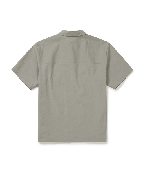 Охлаждающая футболка поло с карманом (S25MMRPS60) Fog Gray