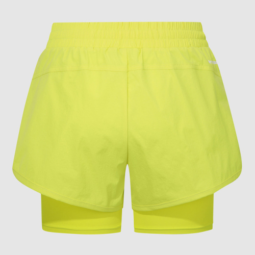 Женские леггинсы 2в1 - Lime (QQ222EPF41)