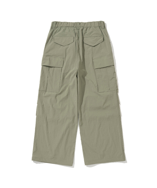 [UN] Lightweight Nylon Carpenter Pants Khaki