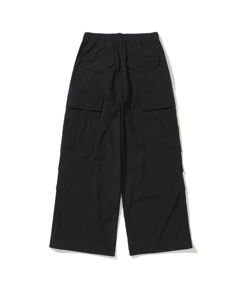 [UN] Lightweight Nylon Carpenter Pants Black