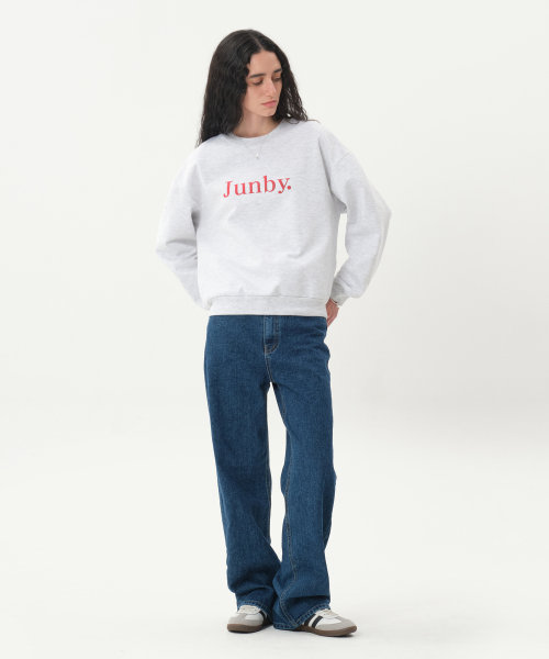 Свитшот Junby_Melange Grey
