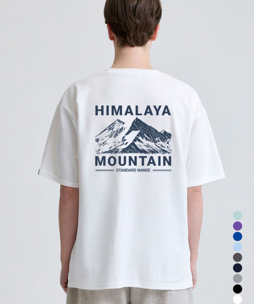 Оверсайз футболка Himalaya с принтом 9color