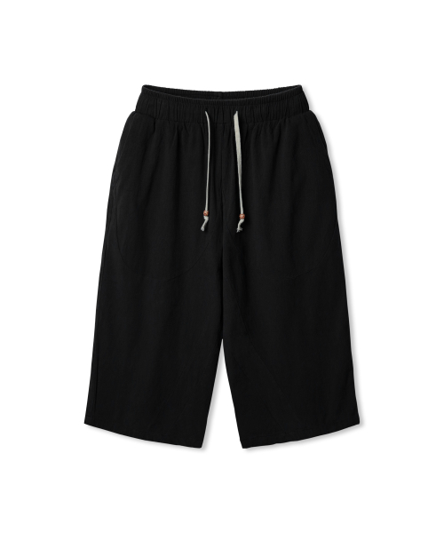Брюки на резинке 9/10 под лен DLX2912 (3 COLORS)