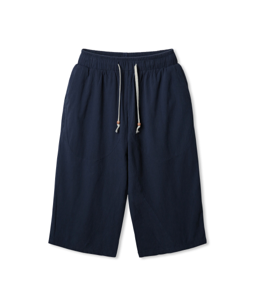 Брюки на резинке 9/10 под лен DLX2912 (3 COLORS)