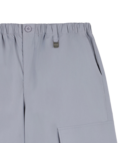 Parachute Cargo String Pants - Gray