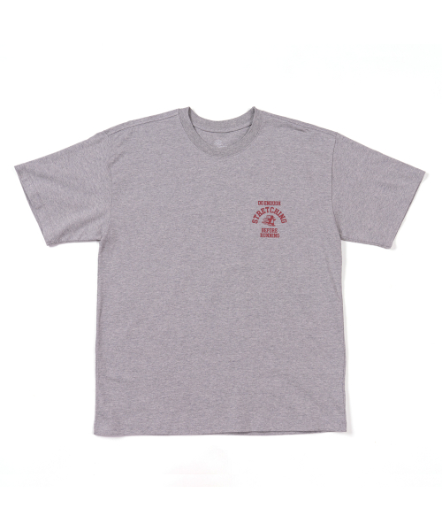Футболка с пингвином из стрейча (Grey)