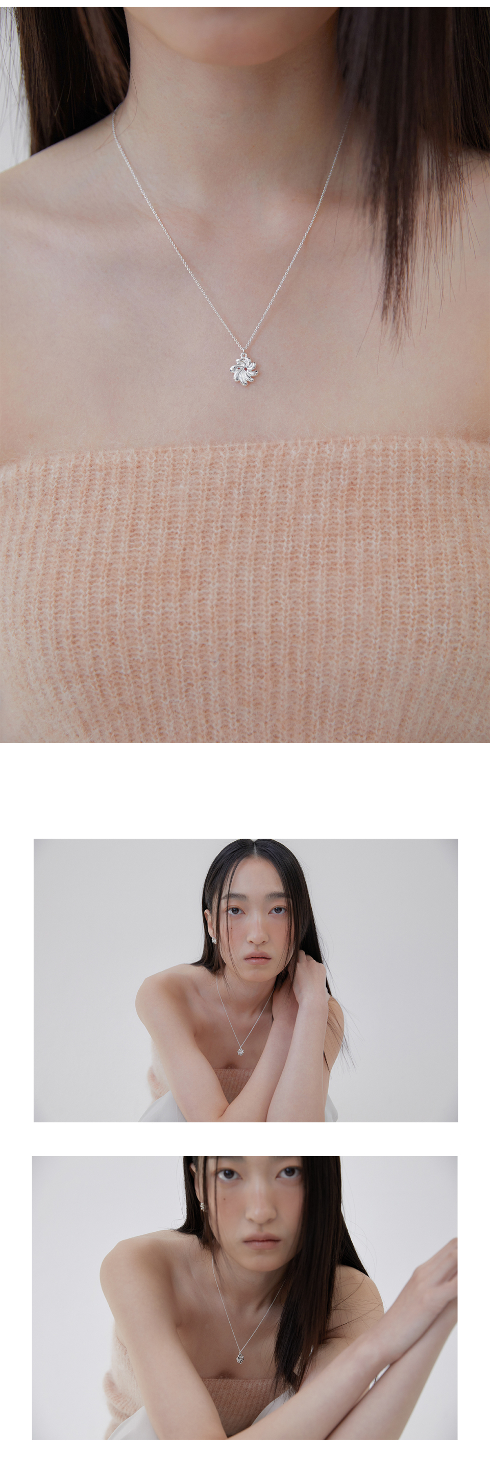 Byweekend☆[silver925] Flora necklace ネックレス MUSINSA | BYWEEKEND Flora necklace