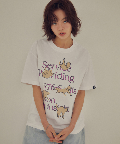 MUSINSA公式 | VISION STREETWEAR VSW フォーリングキャットTシャツ