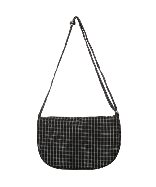 [CN]CHECK 2POCKET HOBO BAG [3 COLOR]