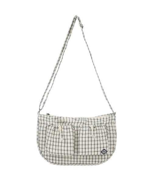 [CN]CHECK 2POCKET HOBO BAG [3 COLOR]