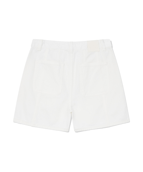 Женские окрашенные джинсовые шорты White